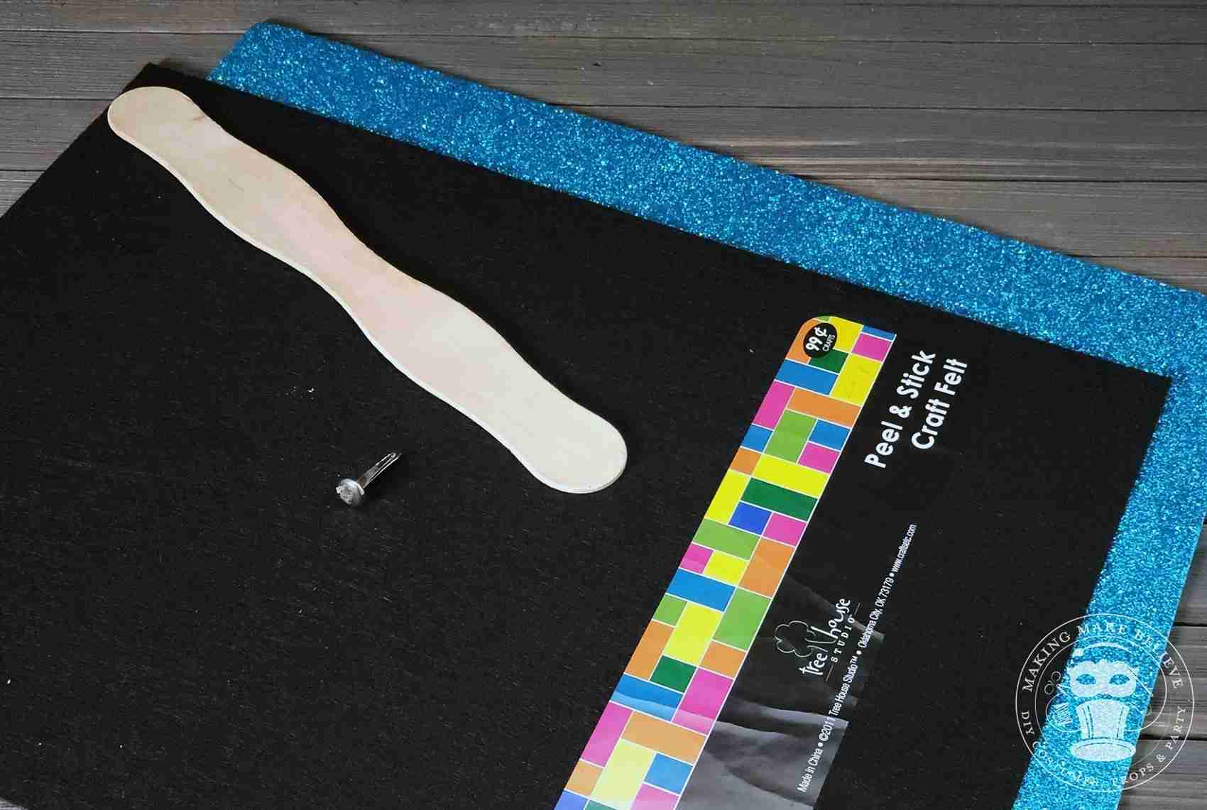 Supplies and tools to make Skull Trio Masquerade Mask